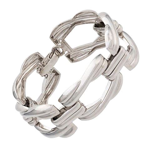 dior chain bracelet silver|christian dior bracelet for sale.